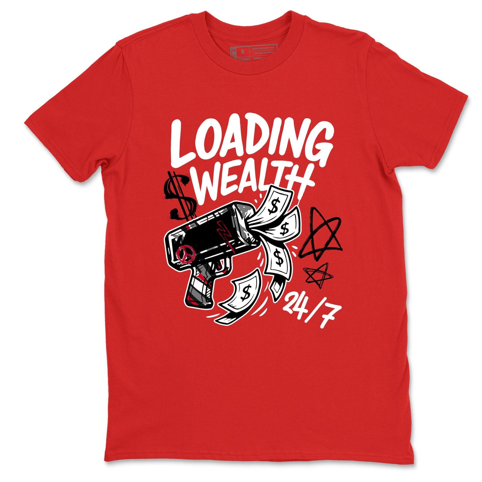 Loading Wealth Graphic T-Shirt – Retro Sneaker Streetwear S