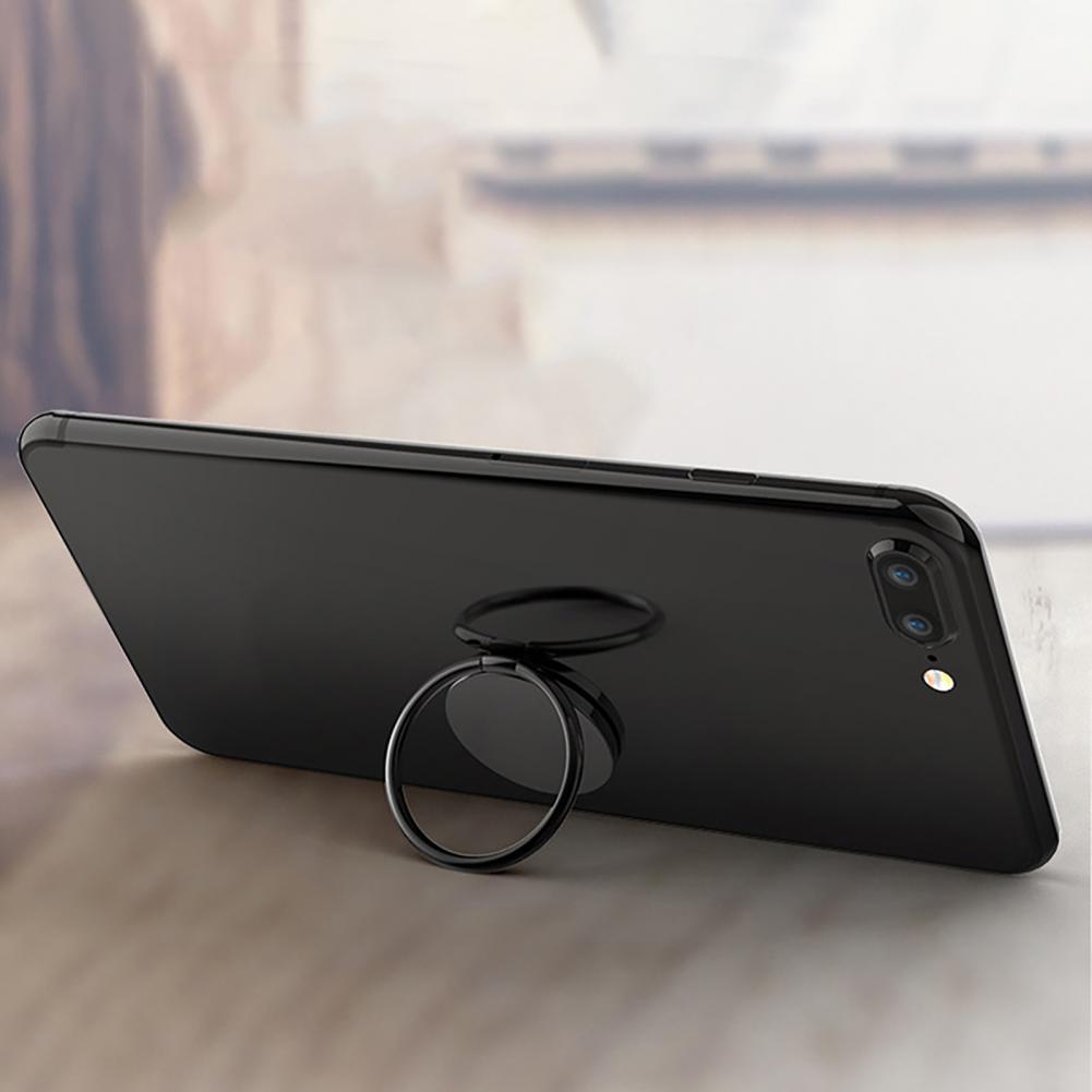 Luksusowy Metalowy Uchwyt Pierścień na Palec do Telefonu Komórkowego Obrót 360 stopni Mocowanie Magnetyczne Okrągły Uchwyt Mały i Wykwintny Uchwyt na Telefon Komórkowy