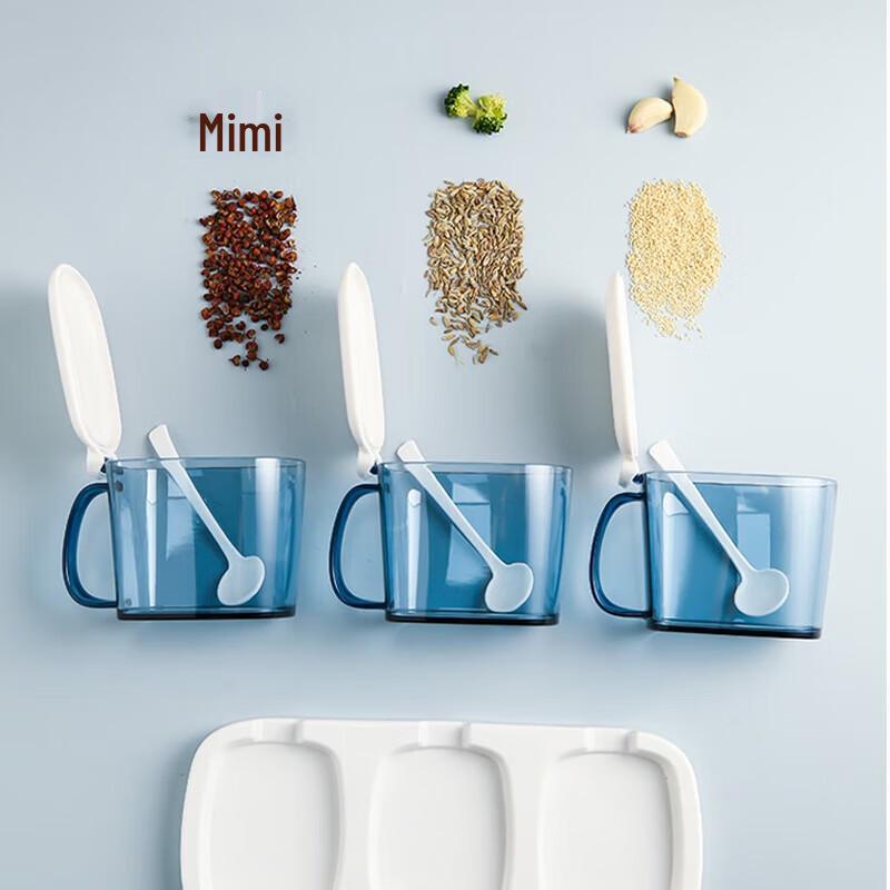 CHAHUA Plastic Countertop Seasoning Box Set