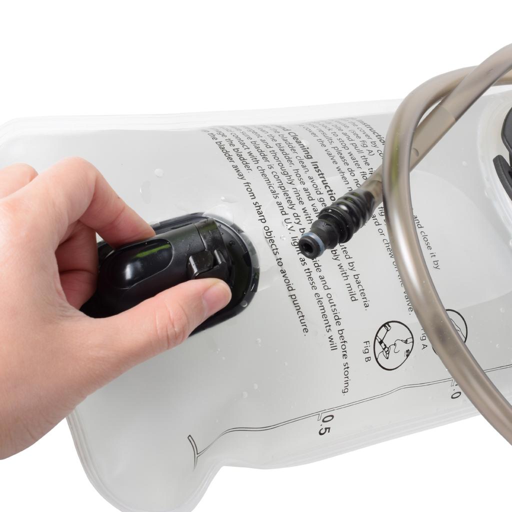 Outdoor Hydration Bladder - Portable Soft Water Bag with Straw Nozzle for Trail Running, Hiking, Cycling & Trekking
