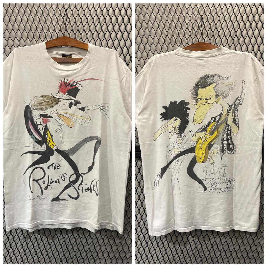Heavyduty Opaque Rolling Stones European and American Womens Largesize Metal Shortsleeved Tshirt Womens 100 Cotton Top