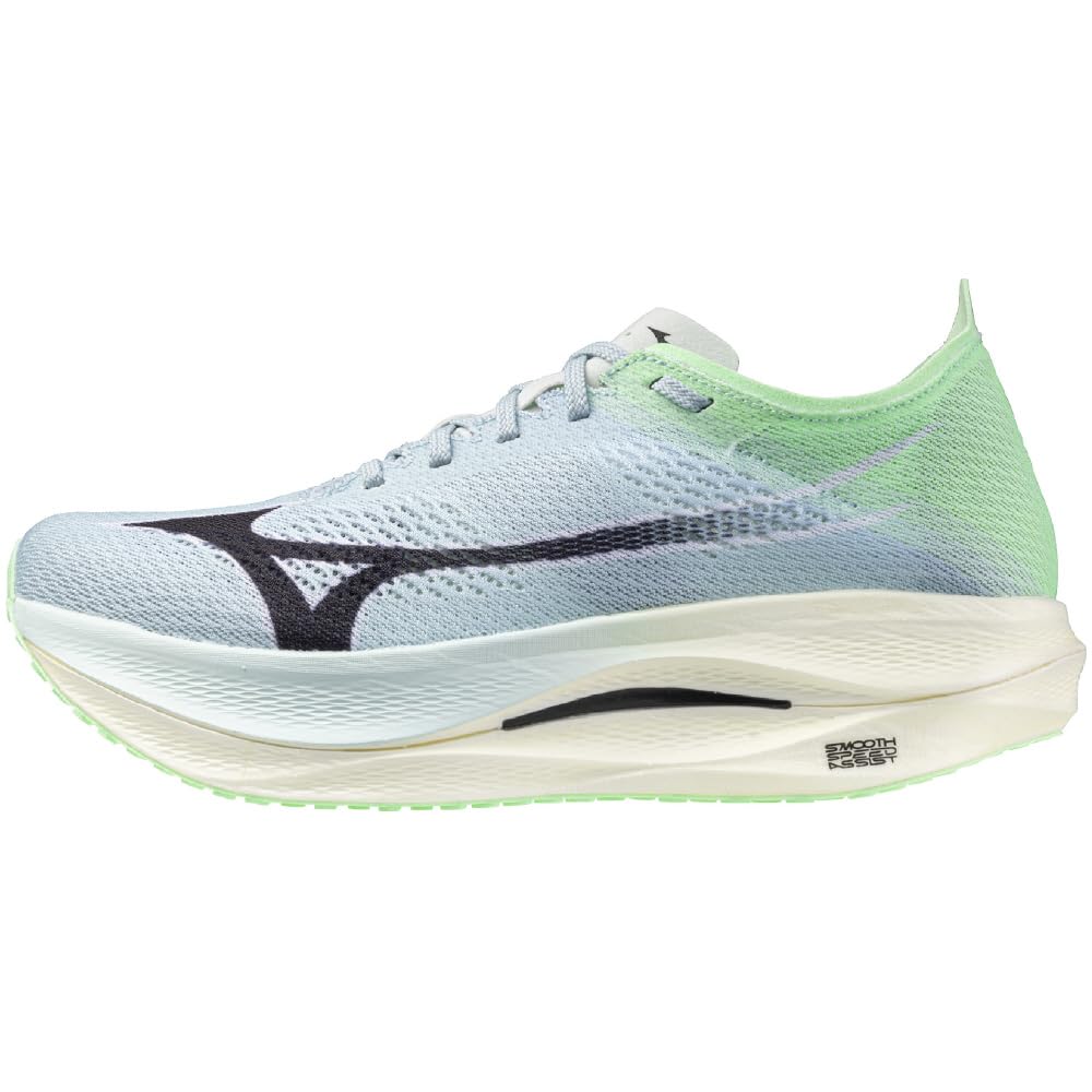 Mizuno Wave Rebellion PRO LOW Running Light Green x 2E Shoes Jogging Marathon Training Sports Lightweight Resilient Relay Black 265 cm 19280₽