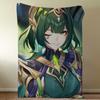 Genshin Impact Nefer Decke Überwurf Super Gemütlich Plüsch Wohnzimmer Sofa Couch Kindliche Geburtstagsgeschenke