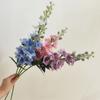 Lifelike Artificial Delphinium Flower 72cm Simulation Flower Delphinium Stem  Christmas Decoration
