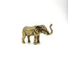 Alloy Mammoth Statue Retro Textured Antique Finish Decorative Craft for Office Table Home Living Room Bookshelf Decor