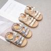 Girls' Sandals Summer New Children's Soft Bottom Anti Slip Princess Shoes Girls' Versatile Sweet Roman Sandals