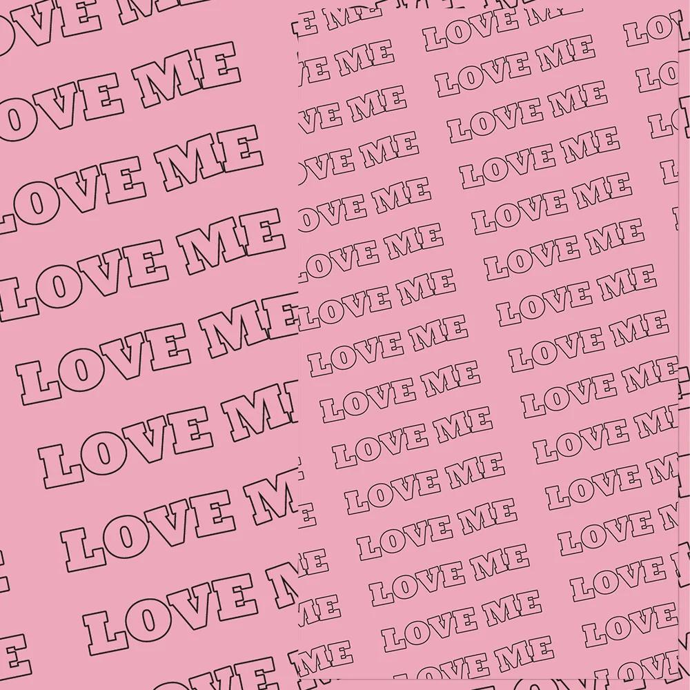 8Pcs Sweet Cool Pink Black English Material Sticker Scrapbook Journal Background Stickers DIY Phone Case Base Paper