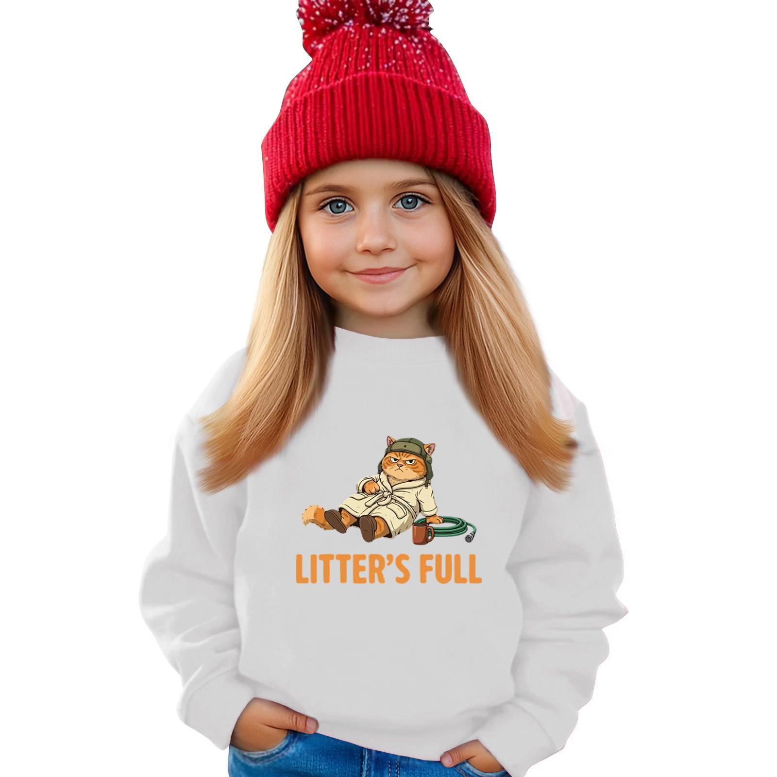 

Kids Sweatshirt Boys Girls Crewneck Sports Sweatshirt Casual Pullover Sweatshirt Sports Shirt 160