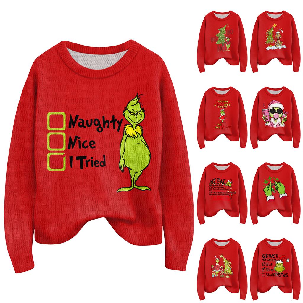 Women's Fashion Casual Long Sleeve Neck Sweater Pullover Top