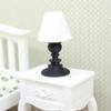 Retro Classical Mini Table Lamp Model Realistic Dollhouse Decor for Sand Table DIY Micro Landscape Props