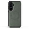 For Samsung Galaxy S25 FE Magnetic Case Leather Back Phone Cover
