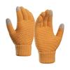 Damen Herren Winterhandschuhe Touchscreen Handschuhe Stretch Klassische Strickhandschuhe Wolle Vollfinger Outdoor Fahrradhandschuhe