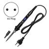 Electric Soldering Irons Adjustable Temperature Welding Solder Rework Station Heat Pencil Tip Repair Tools Kit EU Plug