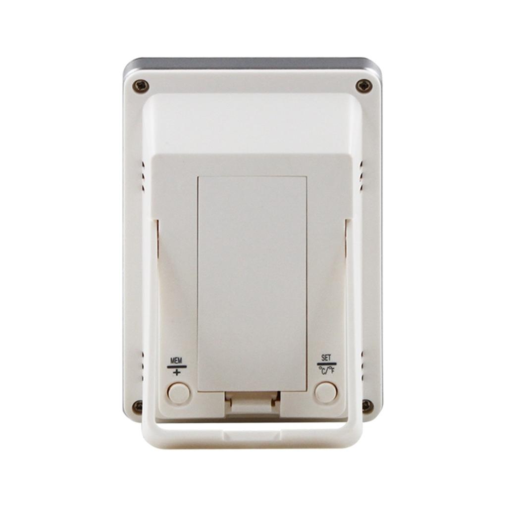 Termometro Galleggiante Digitale Wireless per Piscina LCD Piscina Bagno Acqua Vasche Idromassaggio Acquari Monitor Temperatura Interna/Esterna Orologio Remoto