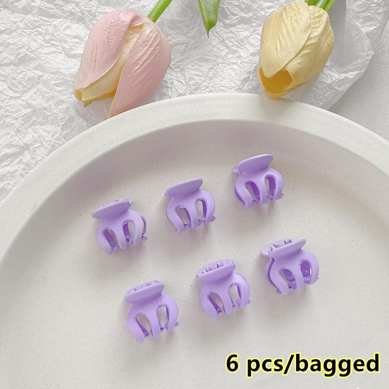 Kawaii Korean Mini Claw Hair Clip Set Hairpins Women Girls Baby Small Hair Crab Hoop Clipper Office Accessories Holder Headdress