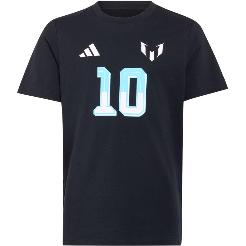 Adidas Kids  Messi Short Sleeve Football T-Shirt 176