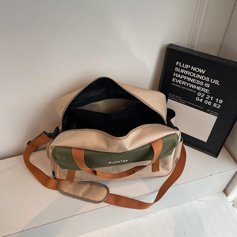 Expanding Dry And Wet Separate Luggage Bag With Shoe Bin Short-distance Travel Bag Travel Lightweight Sports Fitness Bag