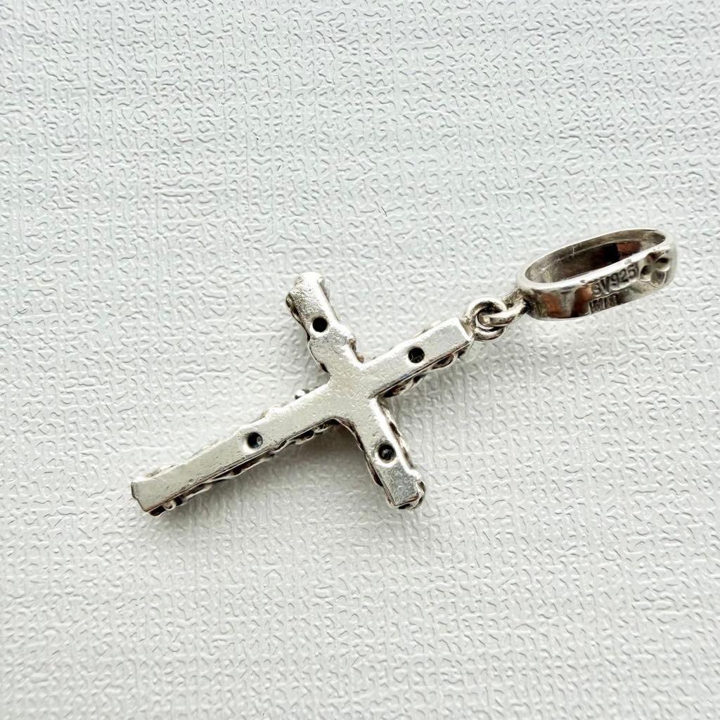 Used [Rare] love&hate love&hate cross pendant top cross