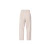 Nike Striped Elastic Waist Casual Pants Women Bottoms Cream DD5185-236