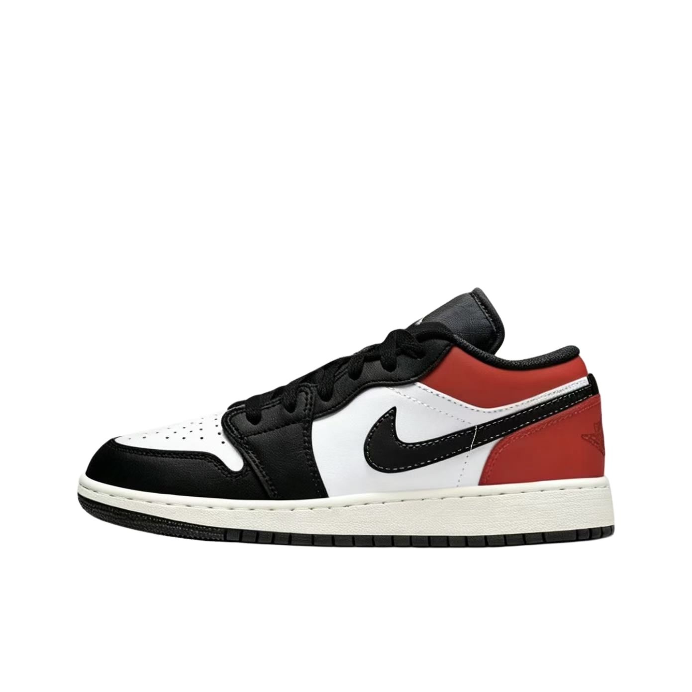 

Jordan Air Jordan 1 Chicago Leather Abrasion Resistant Low top Basketball Shoes Unisex Red 553558-092(Team1119-) 36