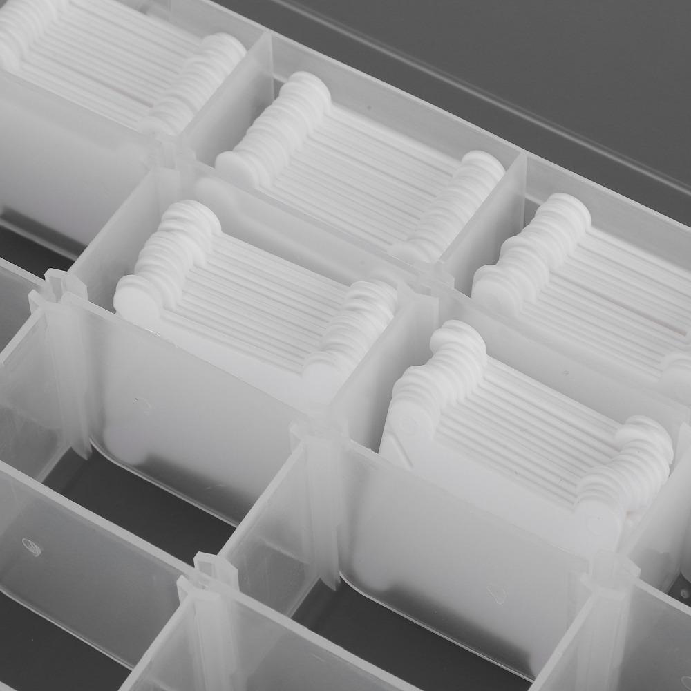 36 Compartments Floss Organizer Box Stickers Included Embroidery Floss Organizer  For DIY Sewing
