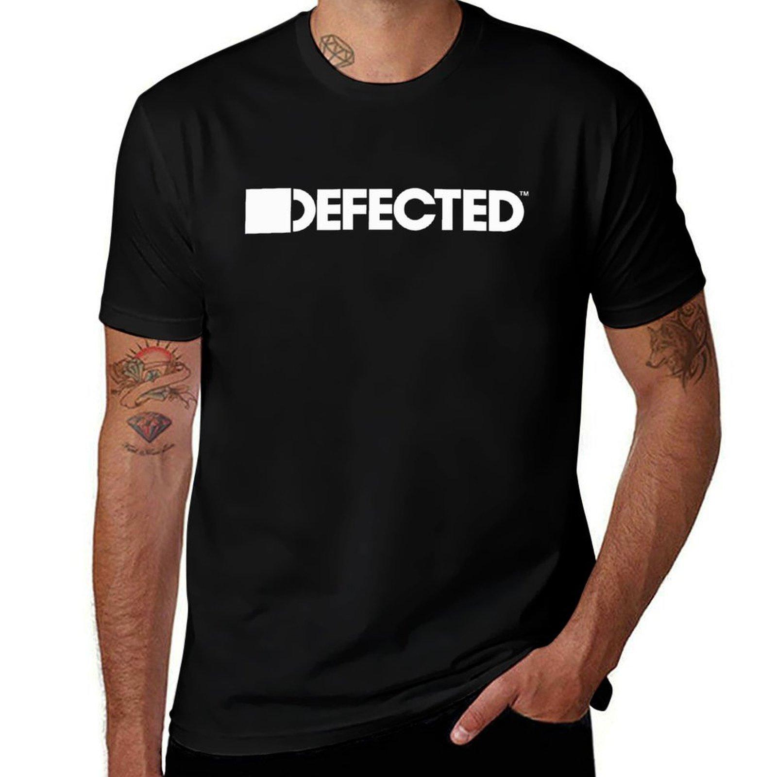 

DEFECTED RECORDS T SHIRT Rave T Electronic Music Festival Ibiza Party House T-Shirt graphics Men s t-shirt L