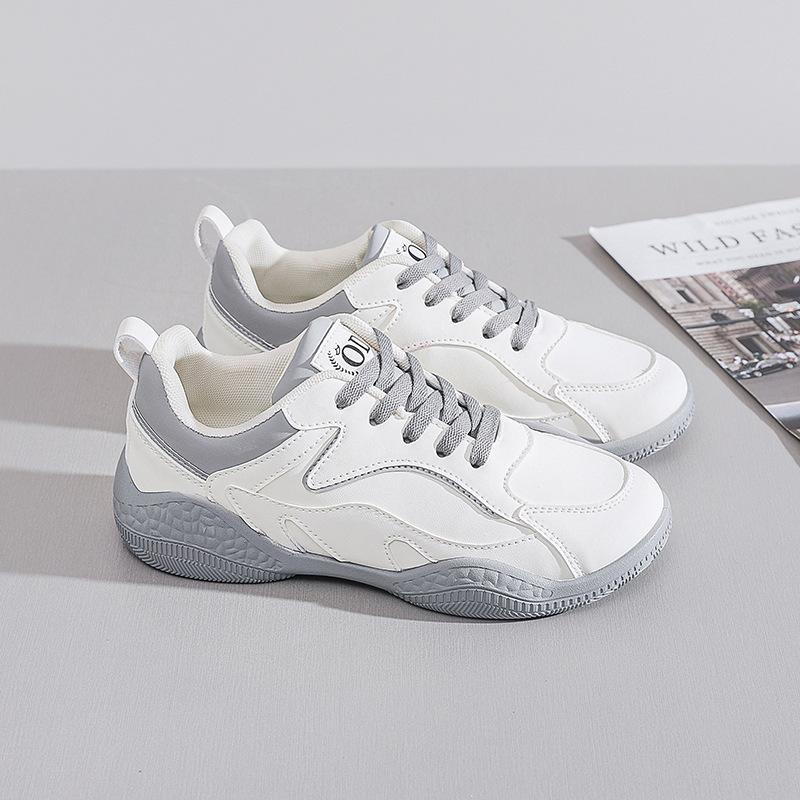 Fashion New Women's White Shoes Fashionable Casual Running Vulcanize Shoes Breathable Sneakers for Autumn Sneakers Women Tenis Feminino