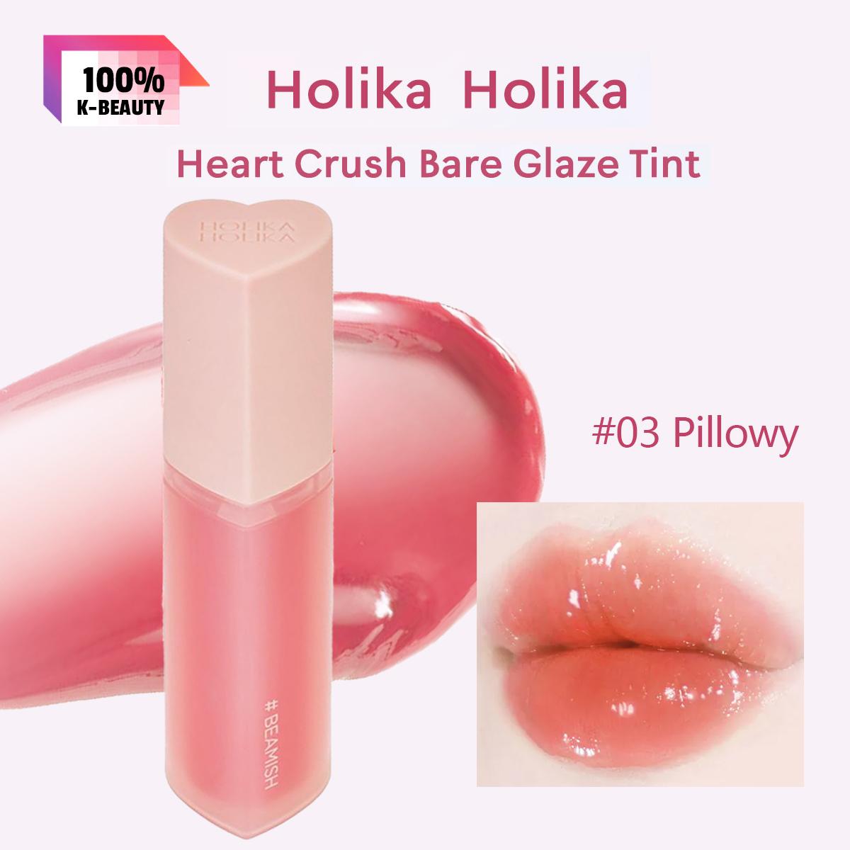 HOLIKA HOLIKA Heart Crush Bare Glaze Tint ОБНОВЛЕННЫЙ 3 г / 0,1 унции (10 вариантов цвета)
