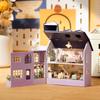 Spilay DIY Wooden Miniature Dollhouse Kit with Furniture Set, Decorative Ornaments, and LED Lights, 3D Puzzle Toy for Kids, Friends, and Lovers,