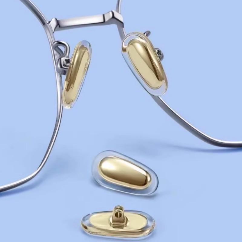 Non-slip Glasses Nose Pad Eyeglasses Silicone Wrapped Outside Nose Support Lightweight Spectacles Nose Rest Eyewear Accessories