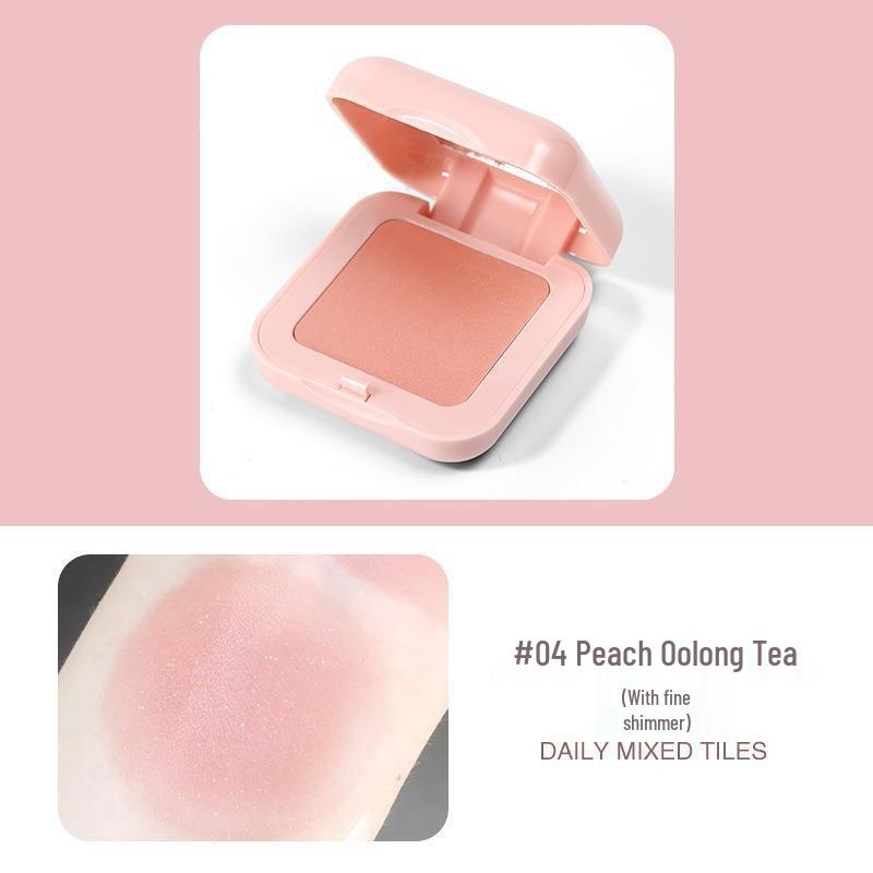 Energetic Matte Shimmer Cream Blush & Highlighter - Purple, Brightening & Contouring