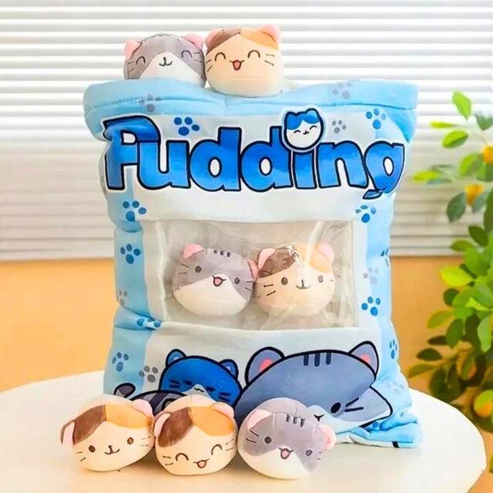 Poduszka Pudding Z Maskotkami Do Rzucania