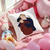 Cartoon H-HeartstopperS Cushion Cover Pattern Printed Pillowcase for Living Room Sofa Cushion Cover & Bedroom Decor