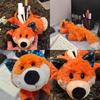 Cute Fox Pencil Case With Plush Material For Kids And Students