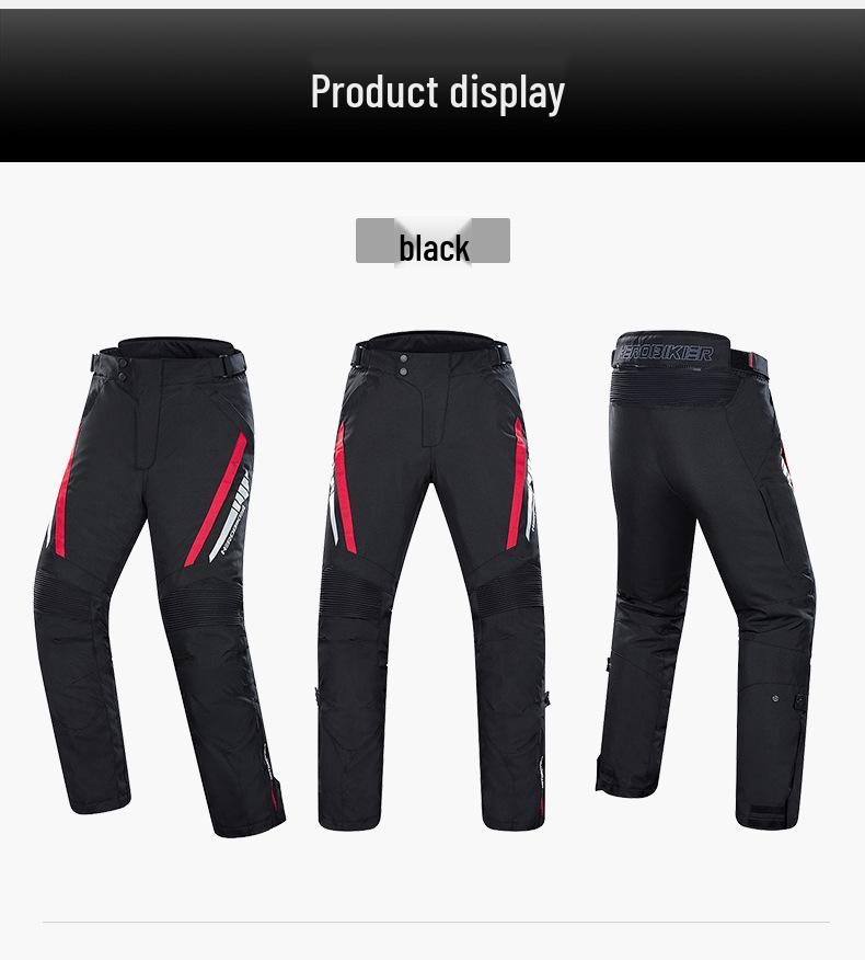 All-Season Windproof Motorcycle Riding Pants | Anti-Fall & Cold Protection for Outdoor Racing