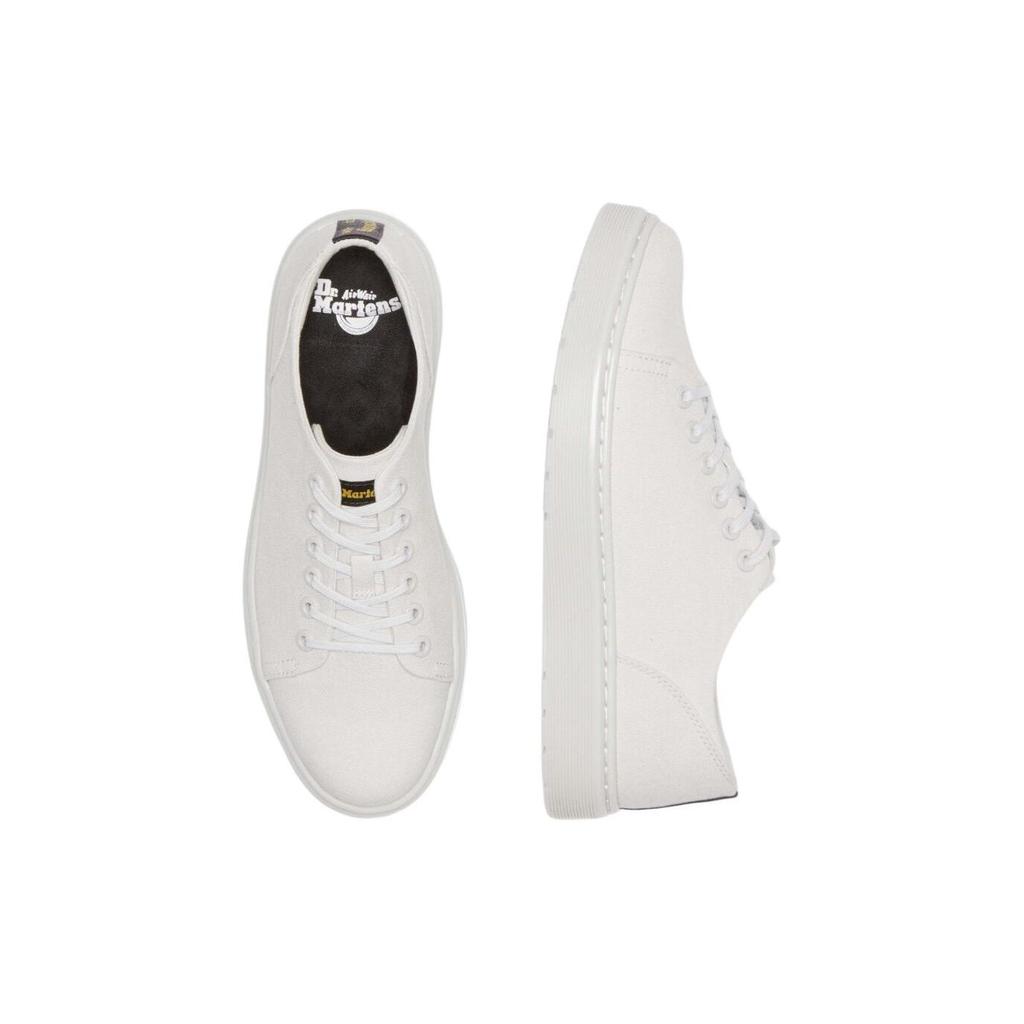 Dr. Martens Leather Comfortable Versatile Low-Top Sneakers Unisex sneakers White 31661224