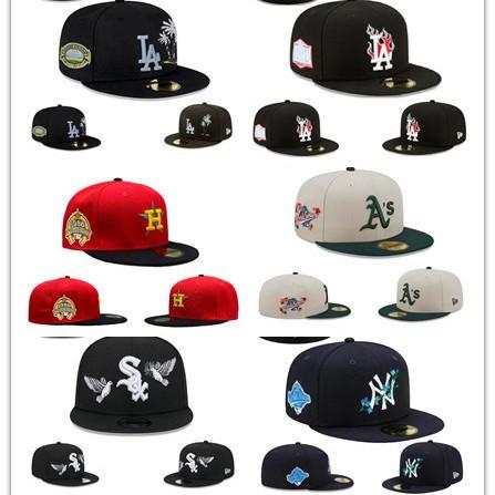 2024 Foreign Trade New LA Dodgers Men's and Women's NY Baseball Team Full Seal Baseball Cap Youth Street Dance Wide Brim Size Cap