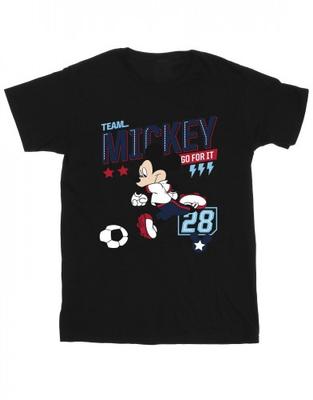 Boys Mickey Mouse Team Mickey Football T-Shirt