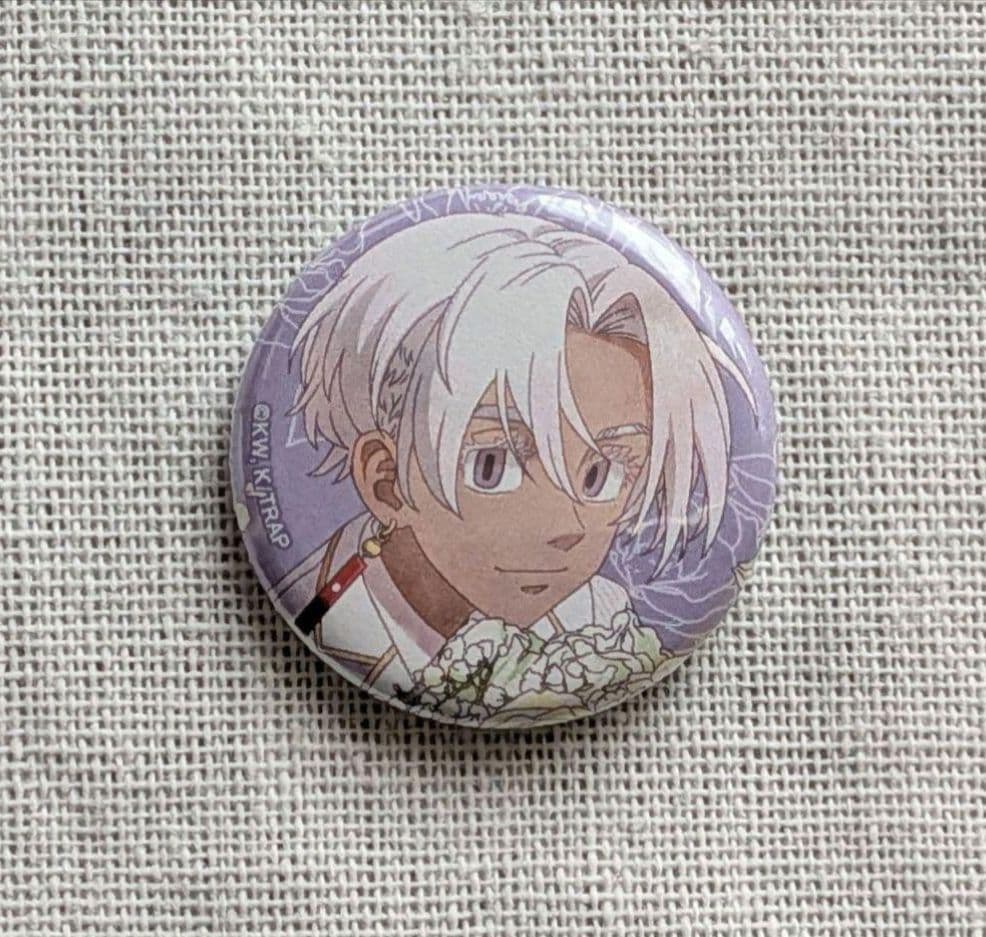 [USED] Tokyo Revengers Chugai Mining Bouquet Bonus Badge Kurokawa Izana