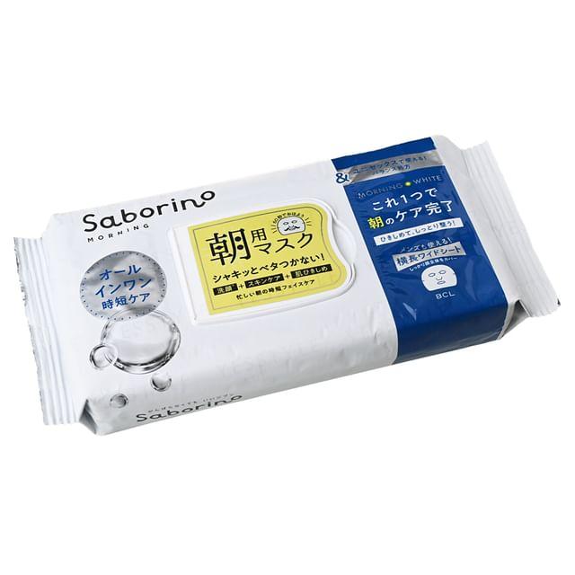 BCL - Saborino Unisex Morning Mask Alarm & White 32 pcs