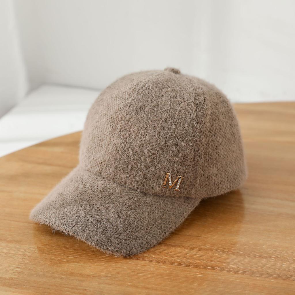 Șapcă de baseball unisex confortabilă din lână pentru iarnă - Închidere cu comutator reglabil, ușoară, tricotată, perfectă pentru ocaziile de Anul Nou și activități în aer liber