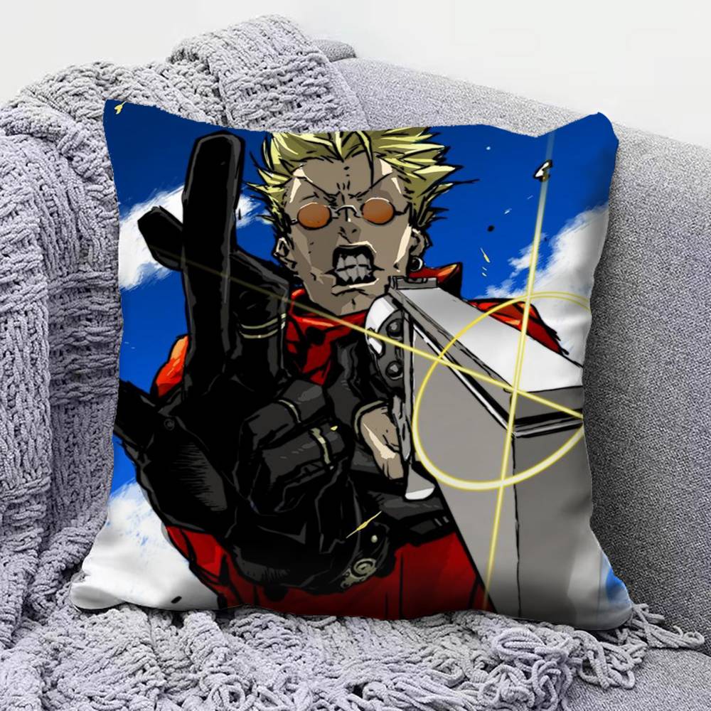 Vash Trigun Anime  Home Sofa Cushion Covers and Aecorative Custom Pillow Covers