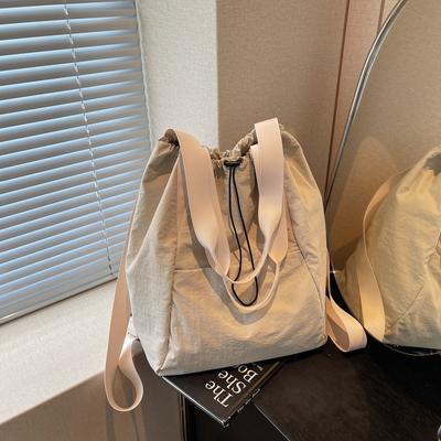 Multifunctional Women's Bag Backpack New Nylon Waterproof Shoulder Bag Student Versatile Class Handbag