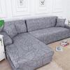 Geometric Elastic Sofa Cover Slipcovers L-Shaped Corner Sofa Couch Cover Armchair Sofa Cover 1/2/3/4 Seater for Living Room 1PC