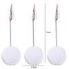 3pcs White Photo Clip Resin Memo Clamp Photo Holder Display Holder  Golf Event