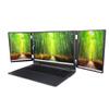 Laptop Pieghevole a Triplo Schermo per Windows 11 Pro WIFI 6 RJ45 Riconoscimento Facciale 16GB RAM 2TB SSD 16 Pollici Doppio 10.5