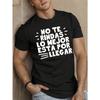 Men'S T-Shirt - "No Te Rindas Lo Mejor Esta Por El Llegar" Design,Casual Crew Neck, Short Sleeve,Lightweight Summer Top,Geometric Pattern,Regular Fit
