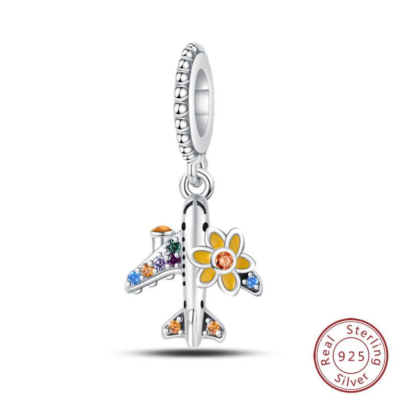 100% Copper Butterfly Fairy Dream Ocean Shell Pearl Mermaid Sea Turtle Sunflower Charms Beads Fit Qikaola Bracelets