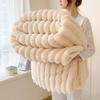 Thickened Flannel and Fleece Blanket for Winter Napping