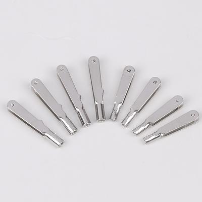 10Pcs M2/M3 Metal Iron Clevis Chuck Pull Rod Connector Clamp Horn Alloy Screw Accessories Kit For Rc Aircraft Car Model Plane